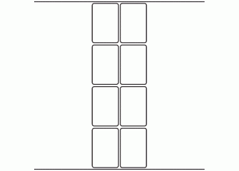 40mm x 60mm - 2,200 blank labels per roll