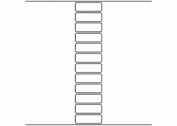 60mm x 20mm - 3,010 blank labels per roll