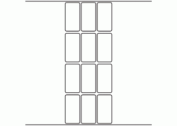 30mm x 59mm - 3,300 blank labels per roll