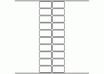 50mm x 26mm - 4,740 blank labels per roll