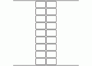 48mm x 30mm - 4,120 blank labels per roll