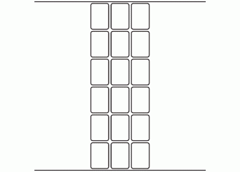30mm x 43mm - 4,500 blank labels per roll