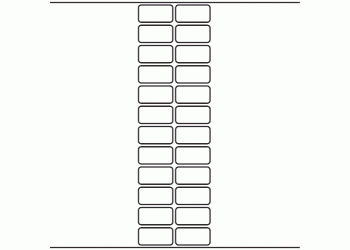 36mm x 18mm - 6,600 blank labels per roll