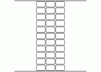 32mm x 20mm - 9,090 blank labels per roll