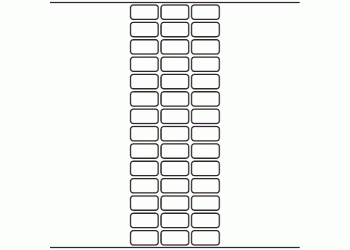 29mm x 15mm - 11,550 blank labels per roll