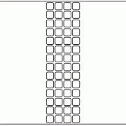 15mm x 15mm - 15,400 blank labels per roll