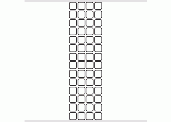 15mm x 15mm - 15,400 blank labels per roll