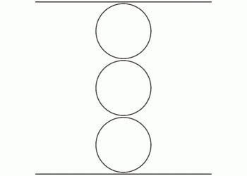 95mm dia - 710 blank labels per roll