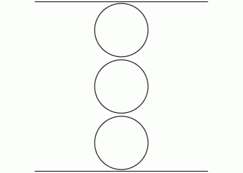 80mm dia - 830 blank labels per roll