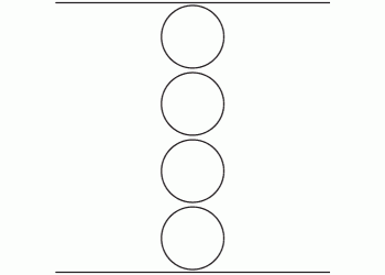 65mm dia - 1,000 blank labels per roll