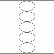 90mm x 56mm Oval - 1,180 blank labels per roll