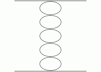 90mm x 56mm Oval - 1,180 blank labels per roll