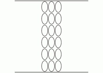 25mm x 45mm Oval - 4,260 blank labels per roll