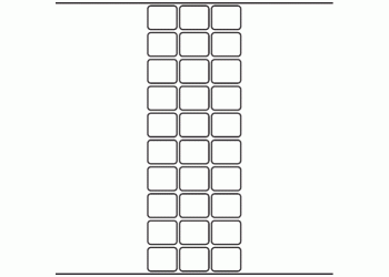 32mm x 26mm - 7,110 blank labels per roll