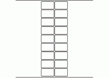 50mm x 30mm - 4,270 blank labels per roll