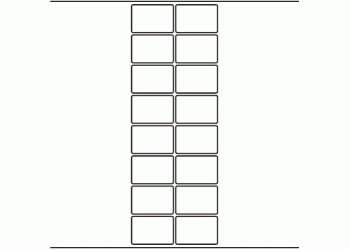 51mm x 34mm - 3,790 blank labels per roll
