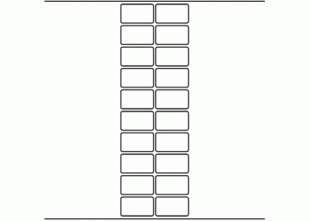 45mm x 26mm - 4,740 blank labels per roll