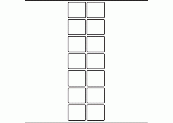 45mm x 39mm - 3,180 blank labels per roll