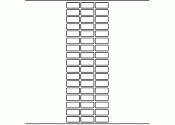 32mm x 14mm - 12,090 blank labels per roll
