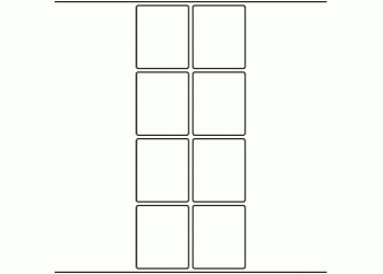 50mm x 60mm - 2,200 blank labels per roll