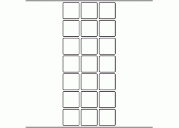 33mm x 33mm - 5,790 blank labels per roll