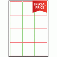 63.5mm x 72mm - 12 labels per sheet