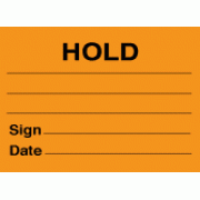 Hold (On Rolls) - Large: 100mm x 70mm