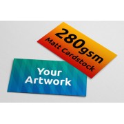 Business Cards - 280gsm Matt Stock - 90mm x 55mm