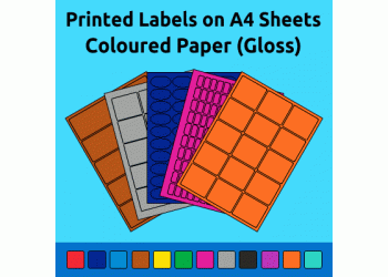 Coloured Paper (Gloss) - Permanent