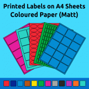 Coloured Paper (Matt) - Permanent