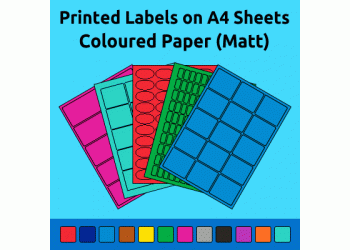 Coloured Paper (Matt) - Permanent