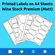 Wine Label Premium (Matt) - Permanent