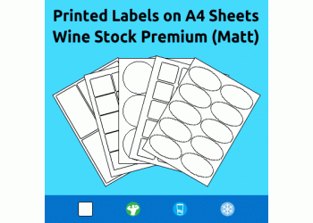 Wine Label Premium (Matt) - Permanent