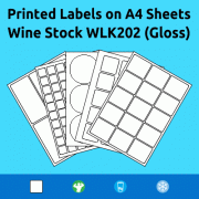 Wine Label WLK 202 (Gloss) - Permanent