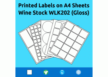 Wine Label WLK 202 (Gloss) - Permanent