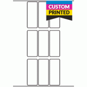 30mm x 77mm - Custom Printed Labels