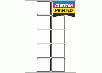 48mm x 48mm - Custom Printed Labels