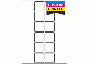 46mm x 46mm - Custom Printed Labels