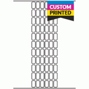 12mm x 23mm - Custom Printed Labels