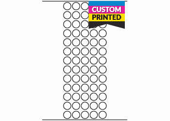 16mm dia Circle - Custom Printed Labels