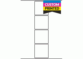 100mm x 100mm - Custom Printed Labels