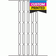 7mm x 40mm - Custom Printed Labels