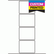 76mm x 60mm - Custom Printed Labels