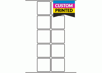 50mm x 50mm - Custom Printed Labels