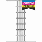 11mm x 38mm - Custom Printed Labels