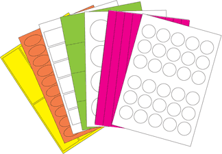 SR-A3/A3 Sheets - Blank Labels SR-A3/A3 Sheets - Blank Labels