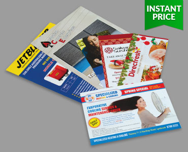 Printed flyers and brochures